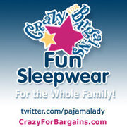 Crazy for Bargains , children's pajamas