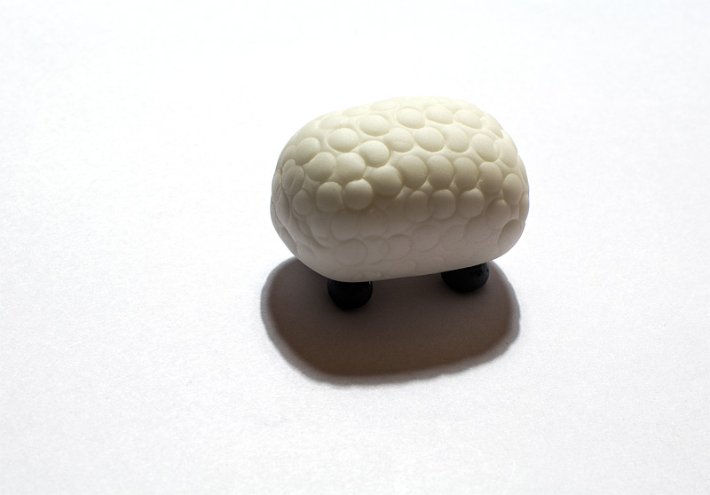 Sheep fondant figure Sheep fondant figure