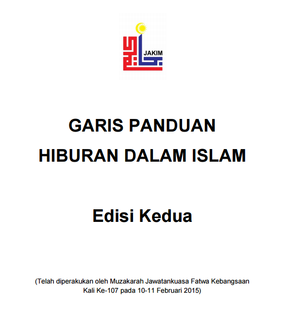 Garis Panduan Hiburan Dalam Islam Jakim
