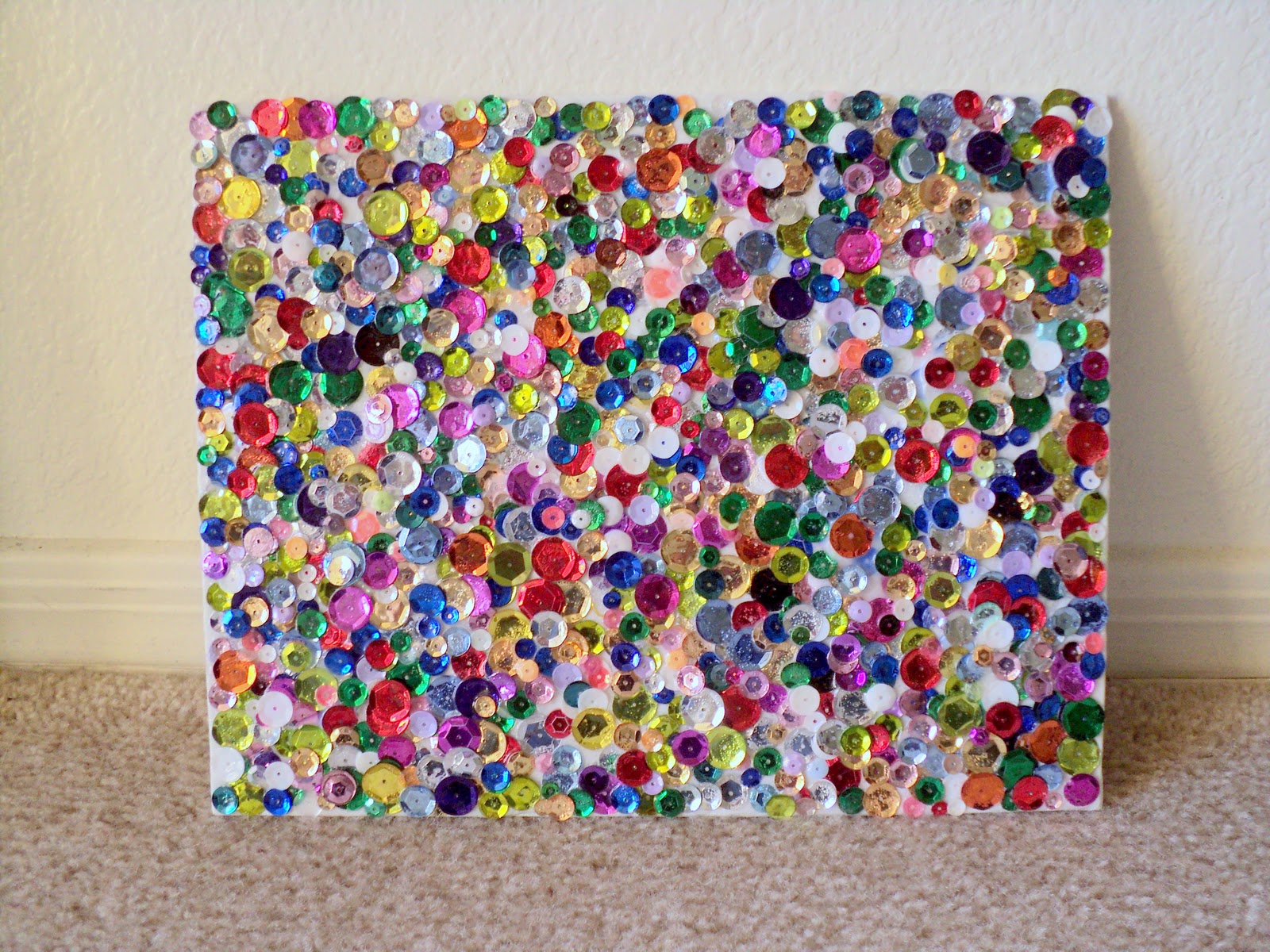 Vashti Couture Sequin Wall Art