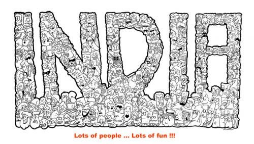 Cartoon Of India