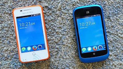 Alcatel One Touch Fire and ZTE Open
