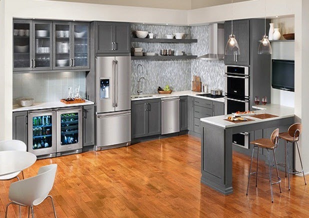 Gray Kitchen Cabinets picture