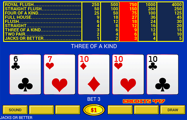 Video Poker - Original Games Video Poker - Original Games