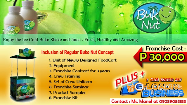 Buko Nut Food Cart Package Inclusion Foodcart For Franchise - A Buko Shake Food Concept Offered in the Philippines.