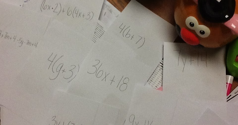 Mrs. White's 6th Grade Math Blog: FINDING EQUIVALENT ALGEBRAIC EXPRESSIONS