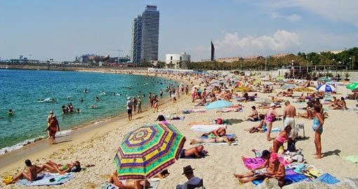 Playa Nova Icària - Listado de Playas de Barcelona Listado de Playas de Barcelona