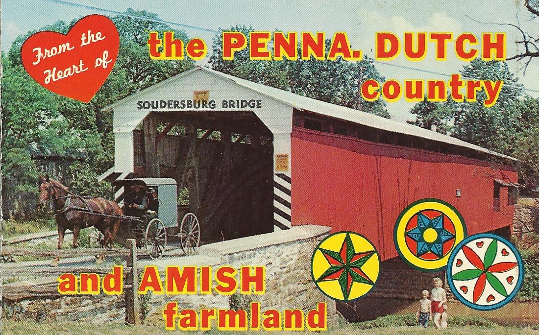 Vintage Travel Postcards Lancaster, Pennsylvania