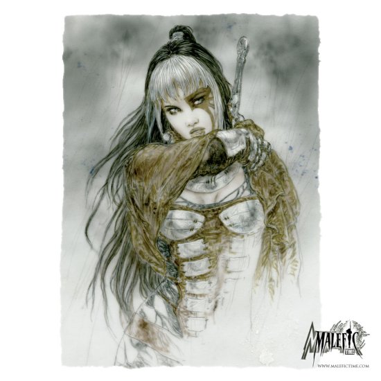 As belas e sensuais mulheres em mundos de fantasia sombria de Luis Royo Luis Royo ilustrações mulheres sensuais fantasia sombria dark fantasy estilo heavy metal
