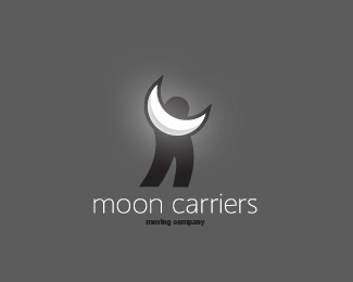 Moon Carriers Logo Design Moon Carriers Logo Design