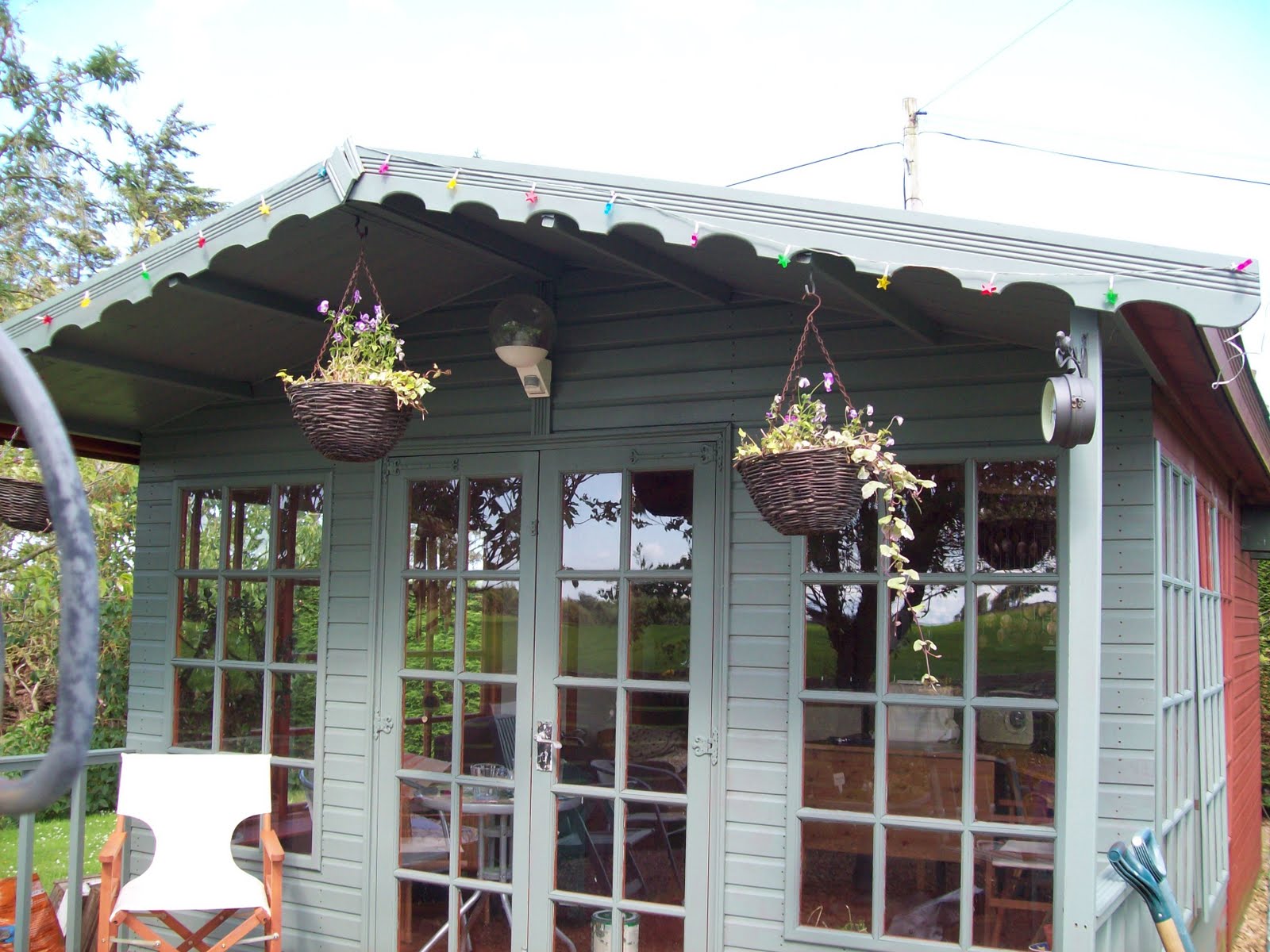 Cuprinol Wild Thyme Pretty gardens, Garden room, Craft shed
