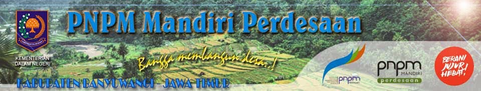 PNPM Mandiri Perdesaan Kabupaten Banyuwangi