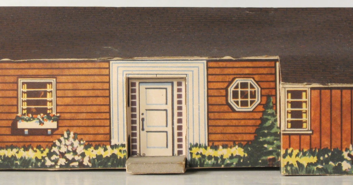 Toys and Stuff Kellogg's Village USA 1948 Suburban House