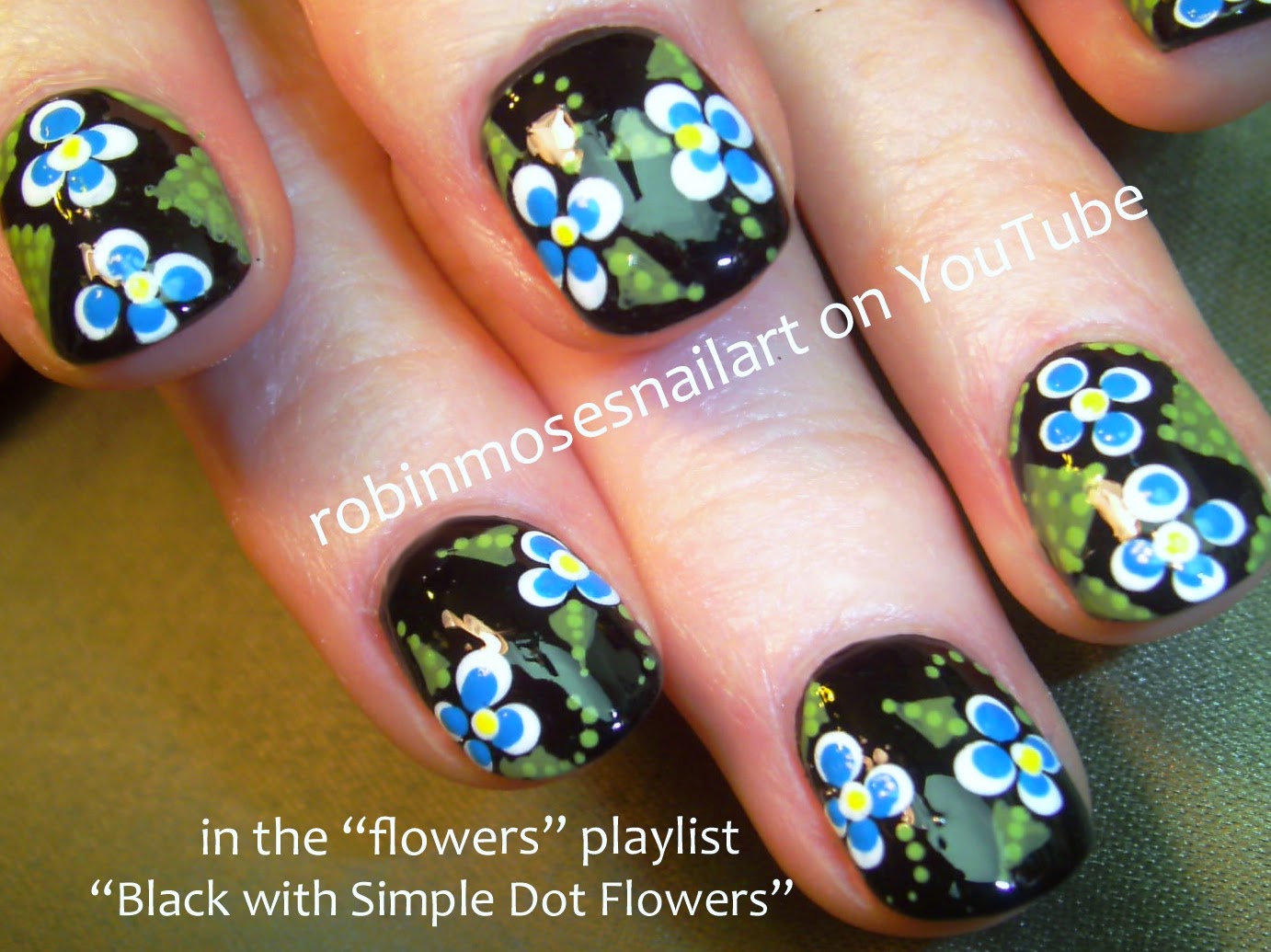 Nail Art by Robin Moses "diy nail art" "easy nail art" "simple nail