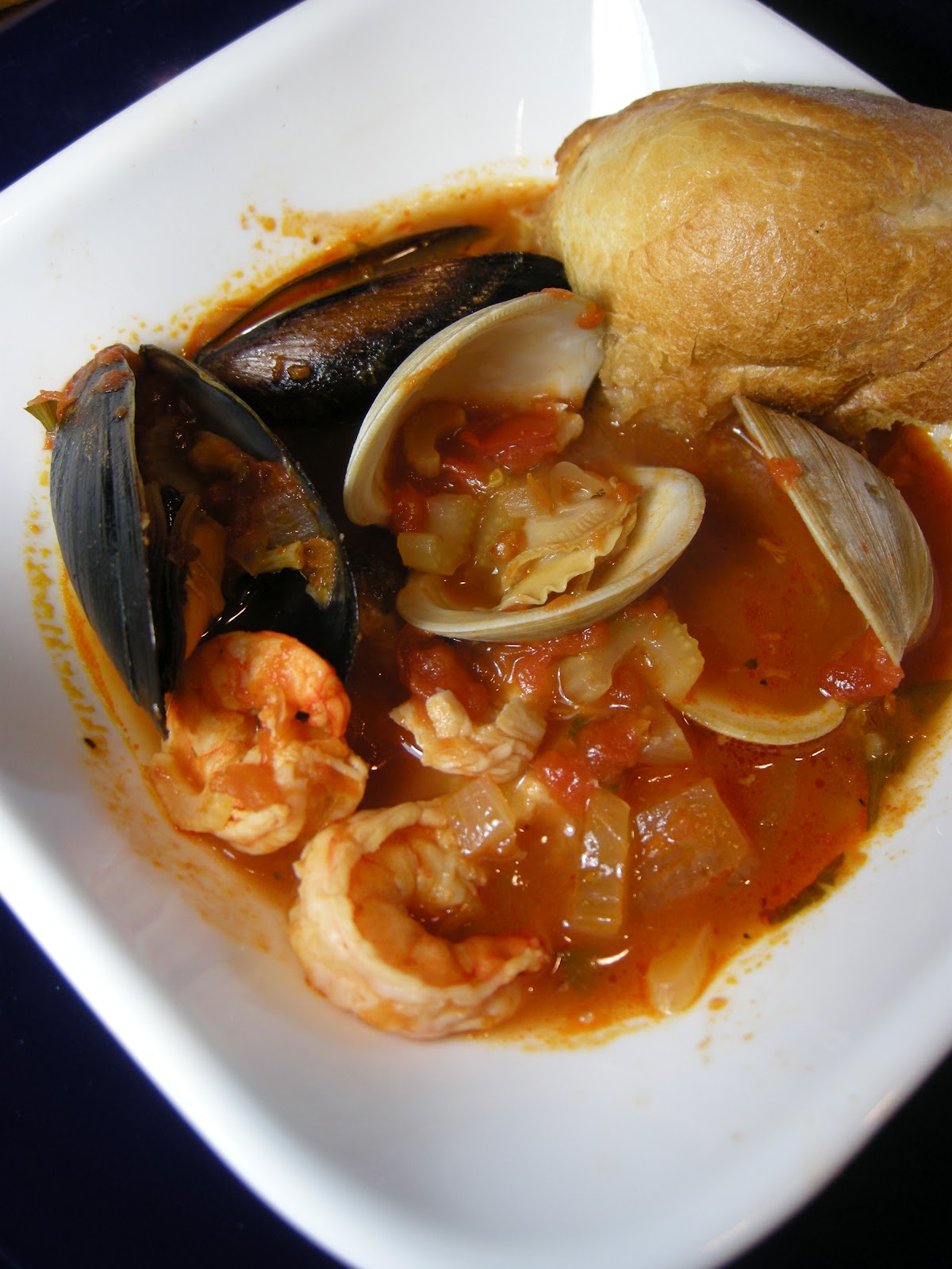 Kitchens Are Monkey Business Rosie Makes A Fine Kettle O' Fish Cioppino.