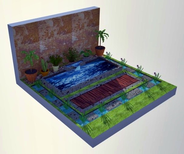 Cara mudah membuat kolam ikan koi - Akuarium Ikan Hias