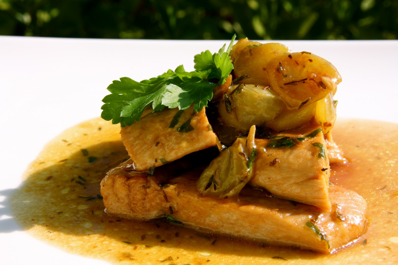 Apron and Sneakers Cooking & Traveling in Italy and Beyond Chicken Marsala With Thyme & Grapes