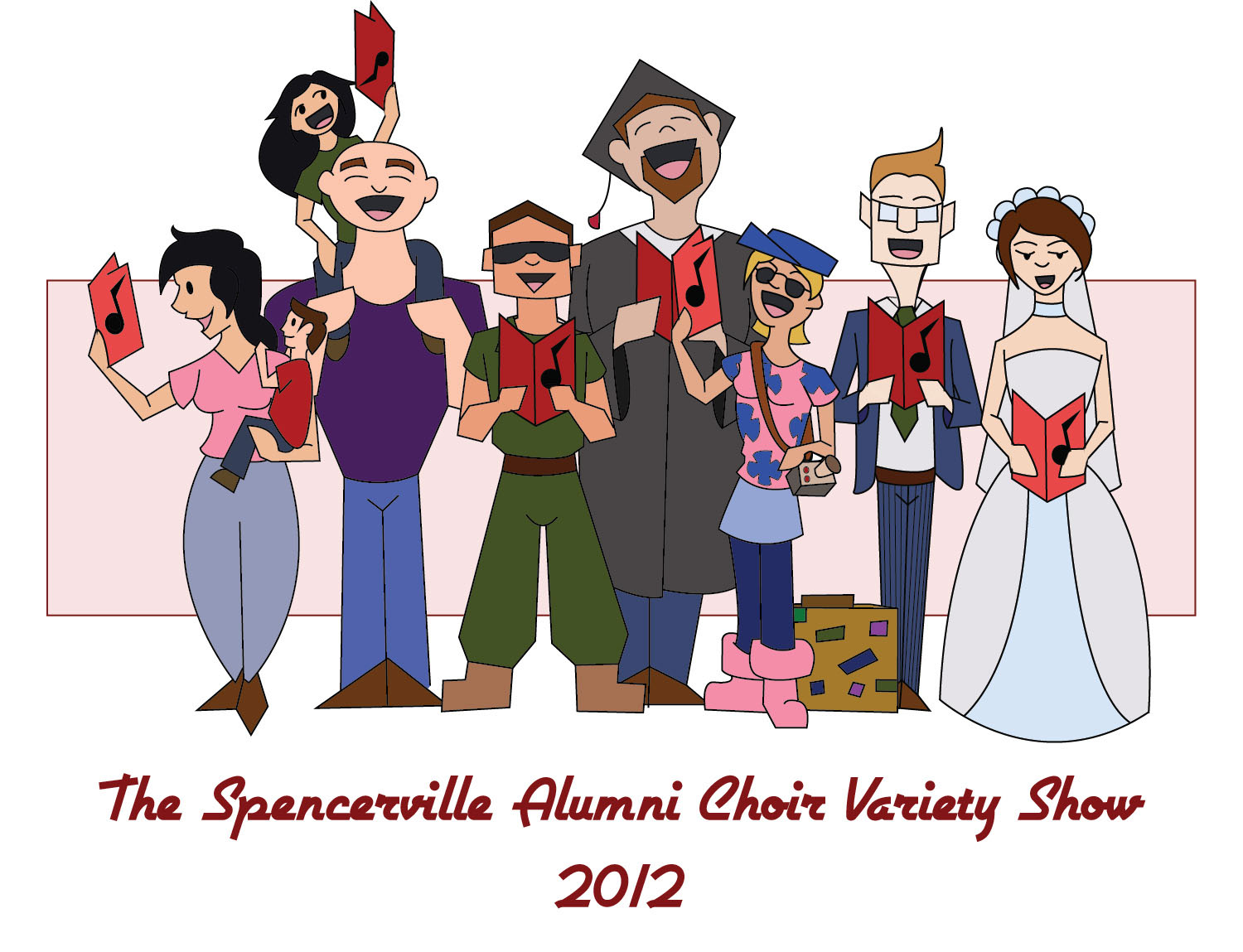 School Choir Cartoon