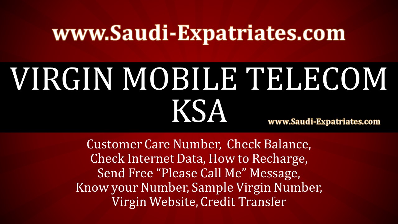 VIRGIN MOBILE KSA