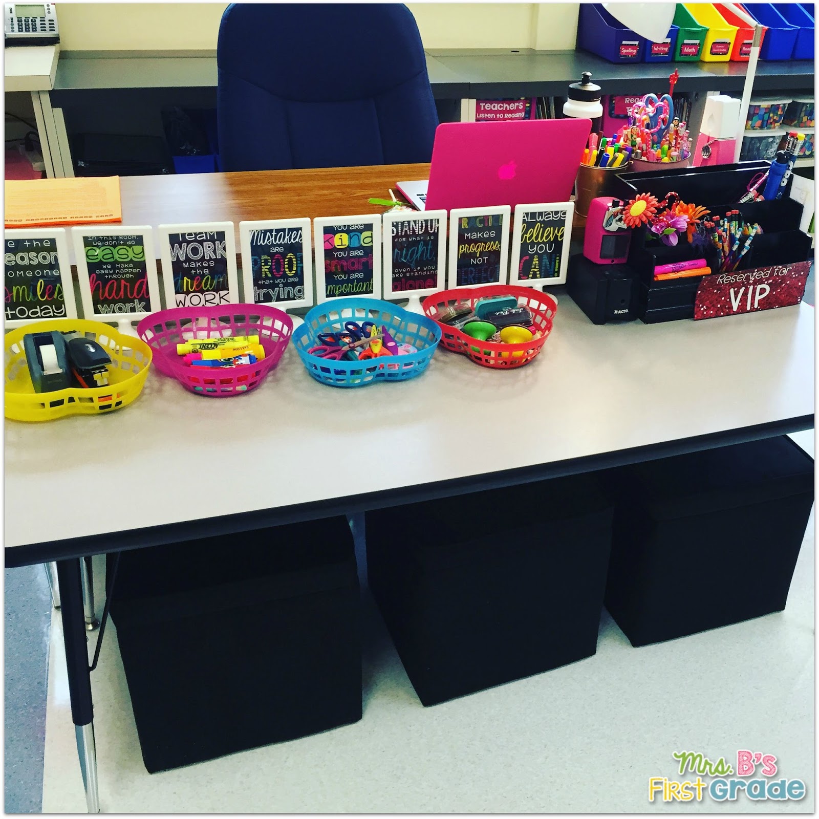 Classroom Decor Reveal! Mrs. B's First Grade