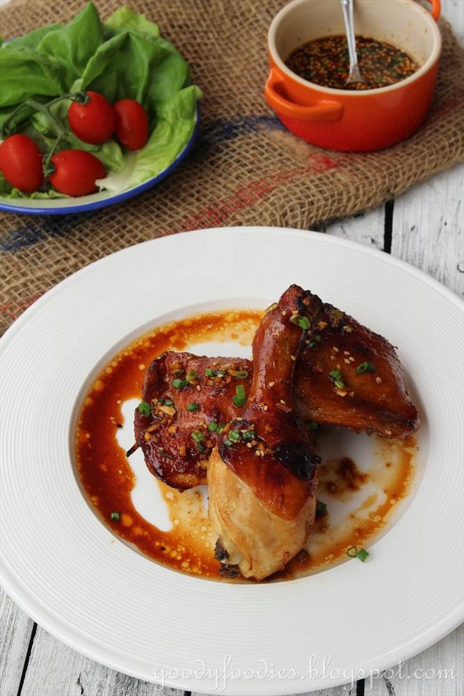 GoodyFoodies Recipe Korean Grilled Chicken (Bobby Flay)