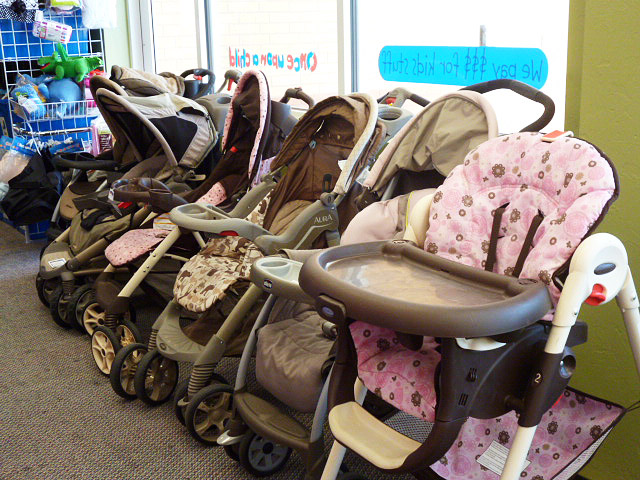 how much does once upon a child pay for strollers