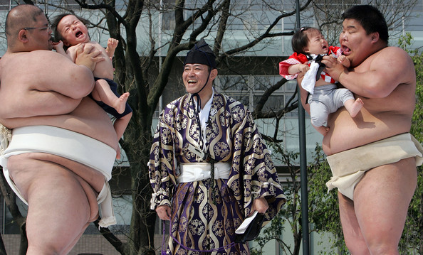 Sumo Wrestler Baby