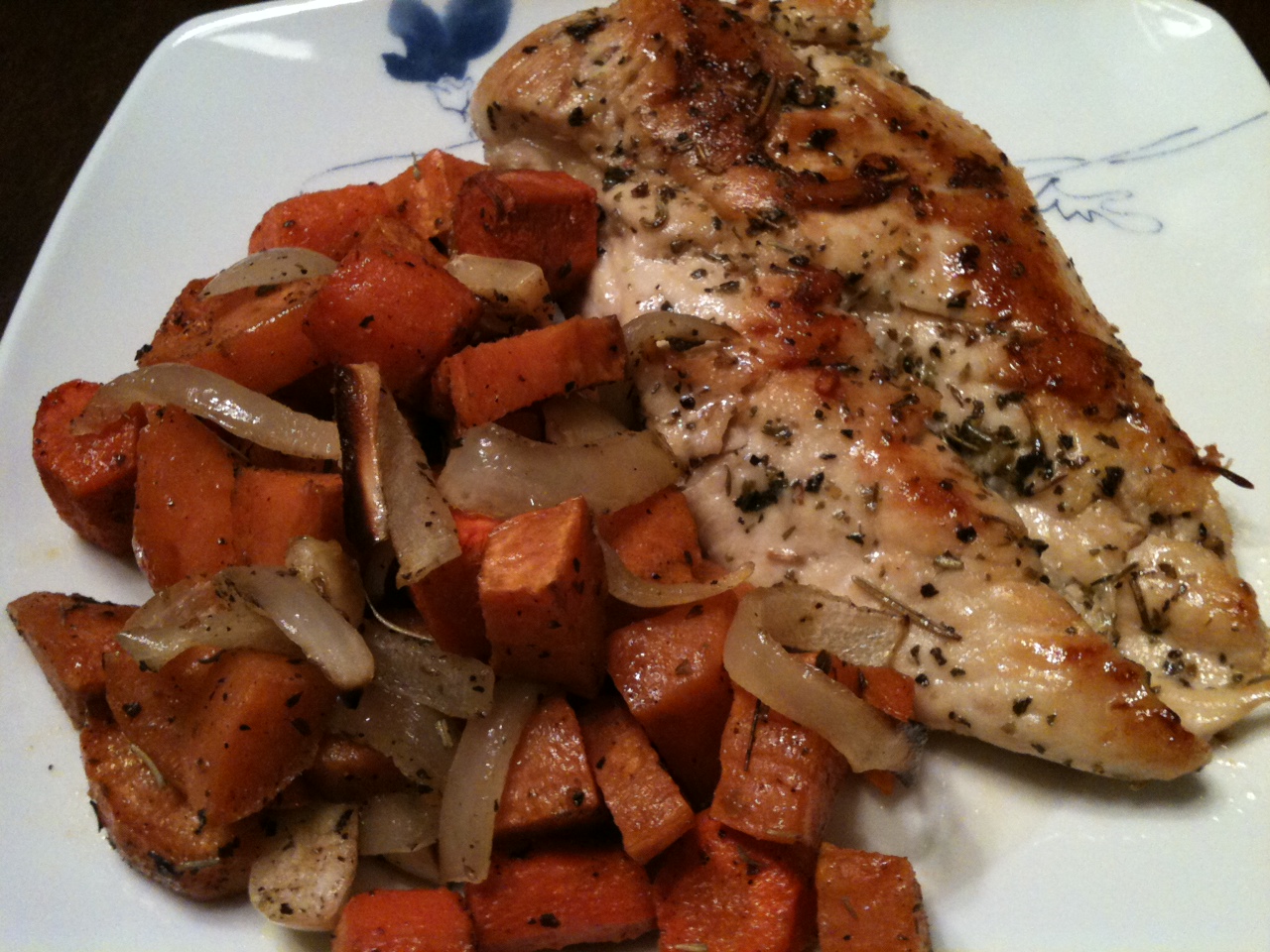 Renew Health Coaching Roasted Sweet Potato & Carrot Medley