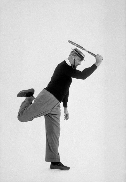 nuncalosabre. Jacques Tatí by ©Philippe Halsman