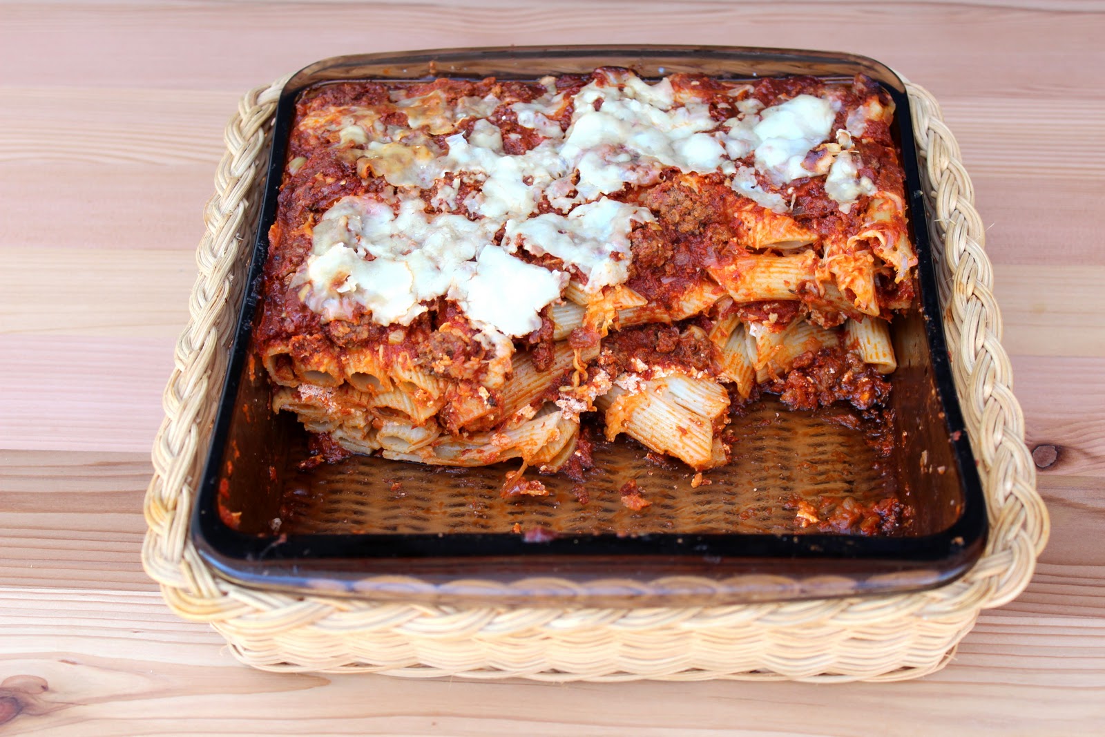 Dishing it up! Baked Ziti