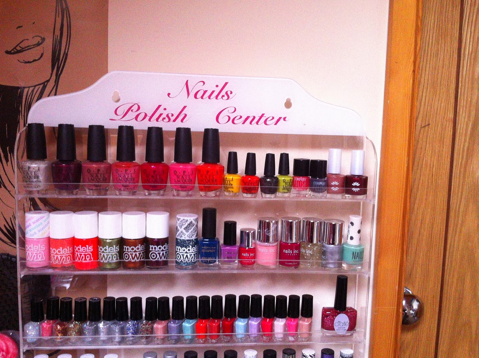 My Nail Varnish Storage.