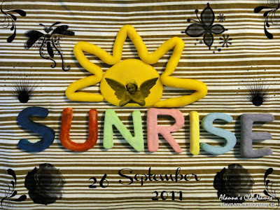 Sunrise September 26 2011