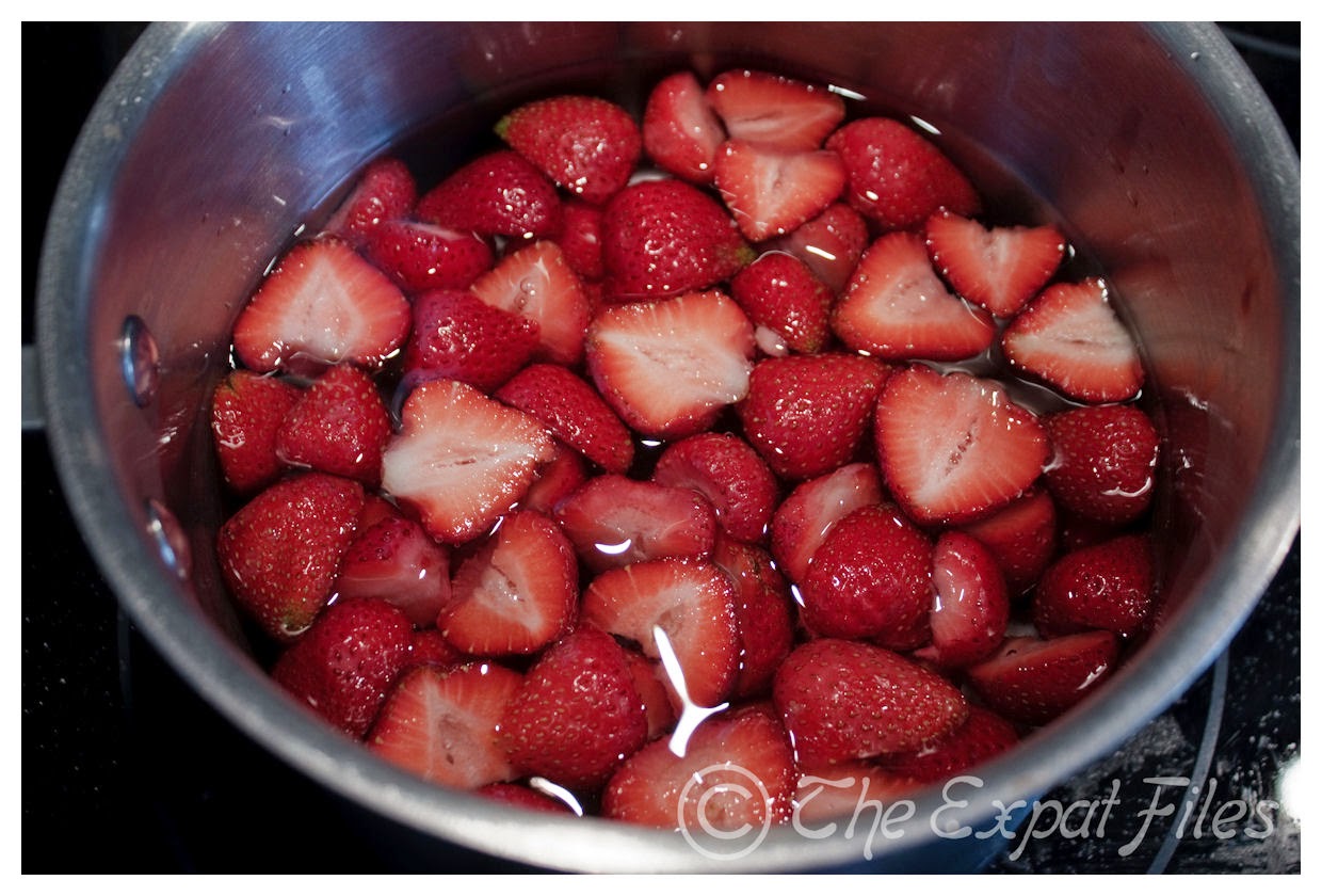 . the expat files . Russian Strawberry Compote