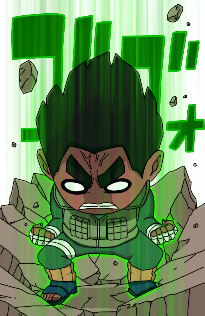 Sarada Uchiha: Rock Lee 8 Chibi Fan Arts