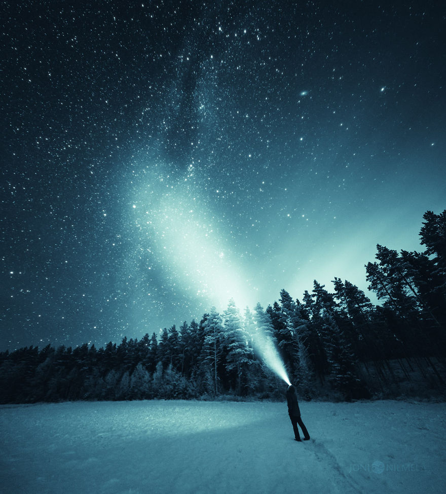 I Captured The Finnish Night Sky I Captured The Finnish Night Sky
