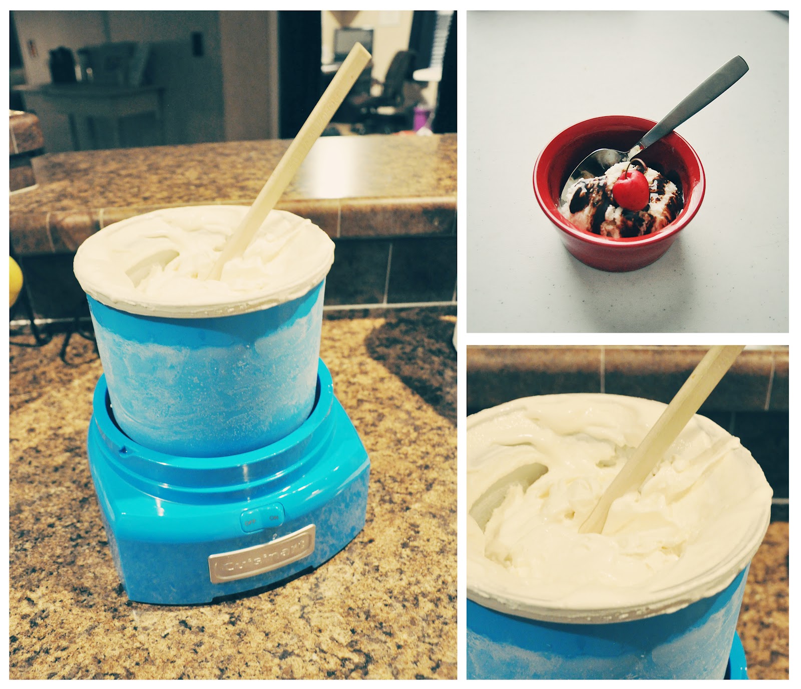 me & j... the everday Countertop Ice Cream Maker