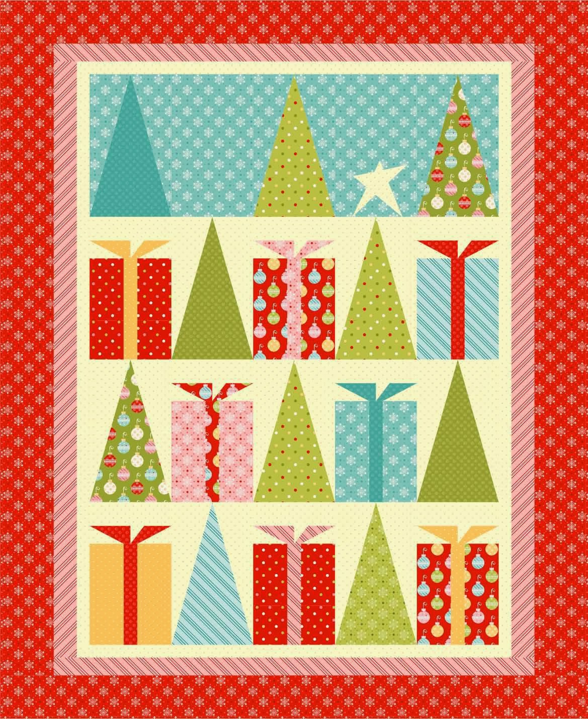 Quilt Inspiration: Free pattern day! Christmas: Part 2