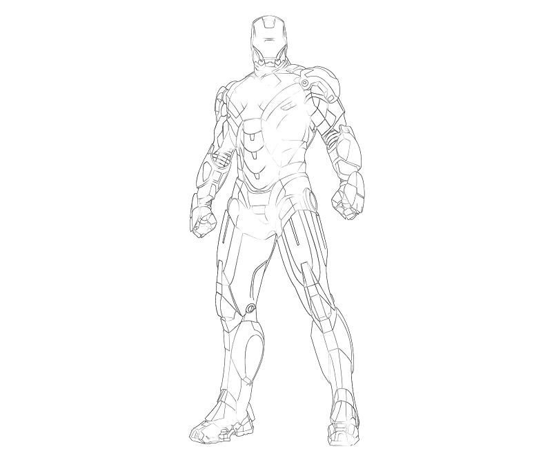 Iron Patriot Coloring Coloring Pages