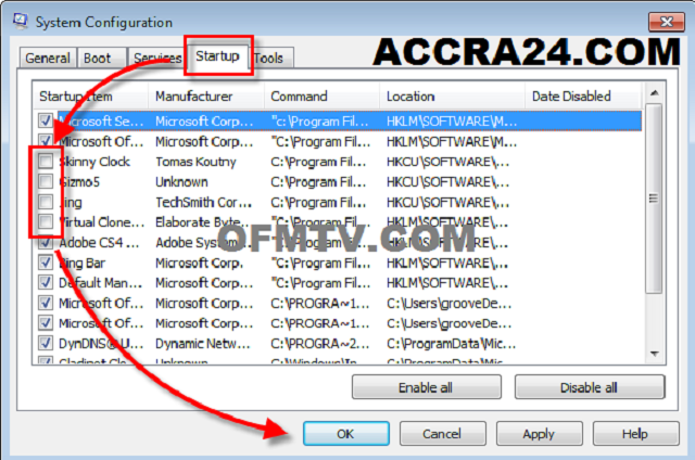 How Do I Remove Startup Programs In Windows Vista