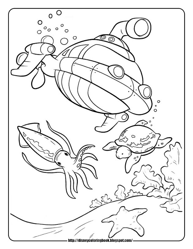 Little Einsteins 2: Free Disney Coloring Sheets title=