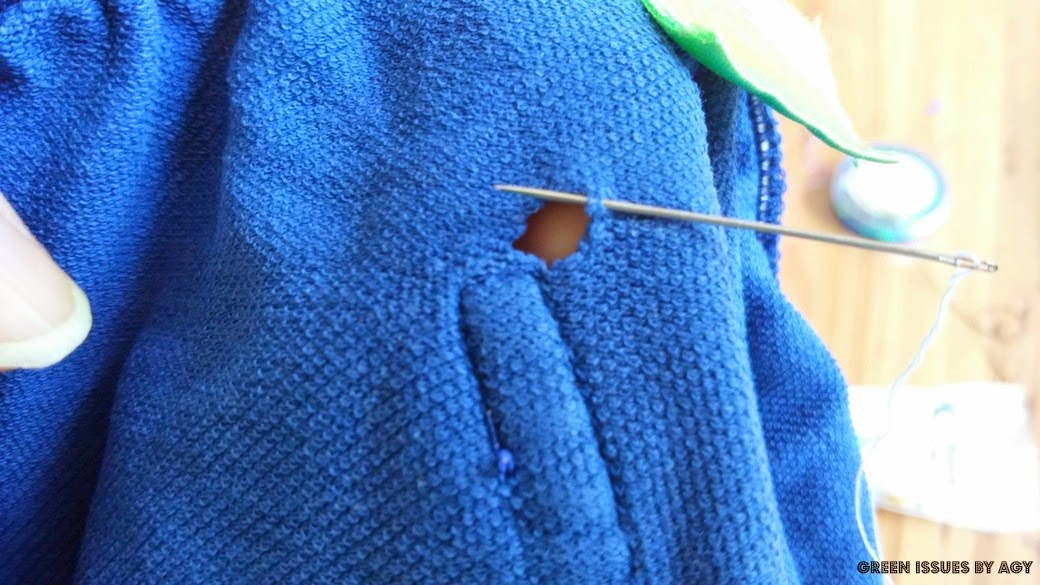 Fix It Friday Holes in Jersey Material AGY TEXTILE ARTIST