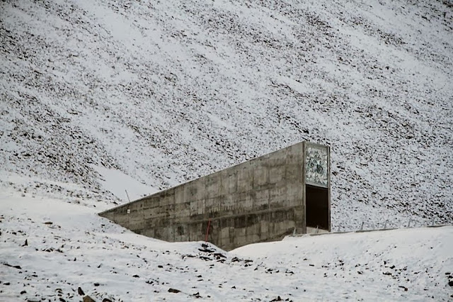 The entrance portal is the only visible part of the facility. - I Had No Idea This Vault Hidden Deep In The Mountains Even Existed. Let Alone What’s Inside. The entrance portal is the only visible part of the facility. - I Had No Idea This Vault Hidden Deep In The Mountains Even Existed. Let Alone What’s Inside.