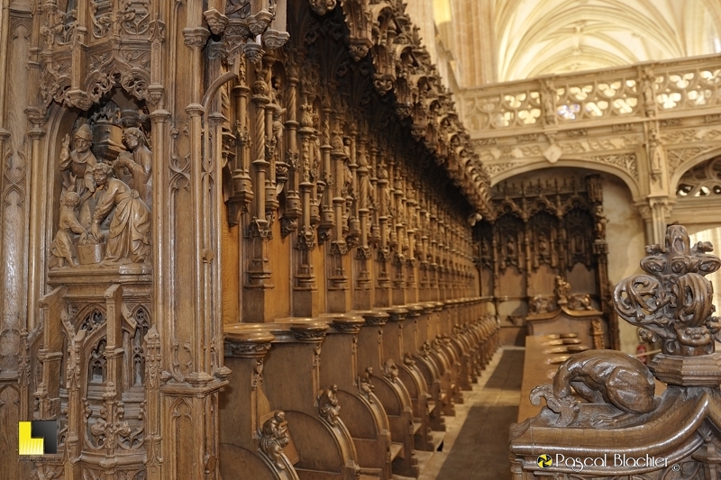 sculptures en bois abbaye royale de brou photo pascal blachier