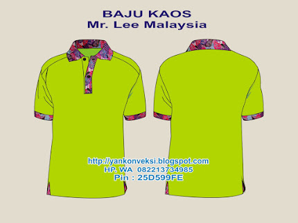 BAJU KAOS BATIK PESANAN MR LEE MALAISYA