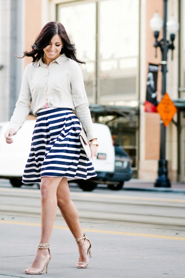 Robyn Vilate Dressing up a fun skirt