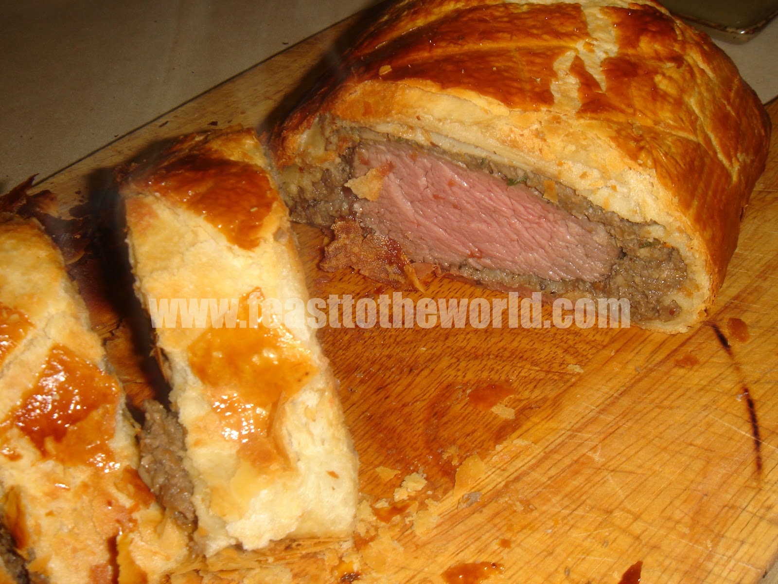 FEAST to the world A Pancake By Any Other Name Beef Wellington for
