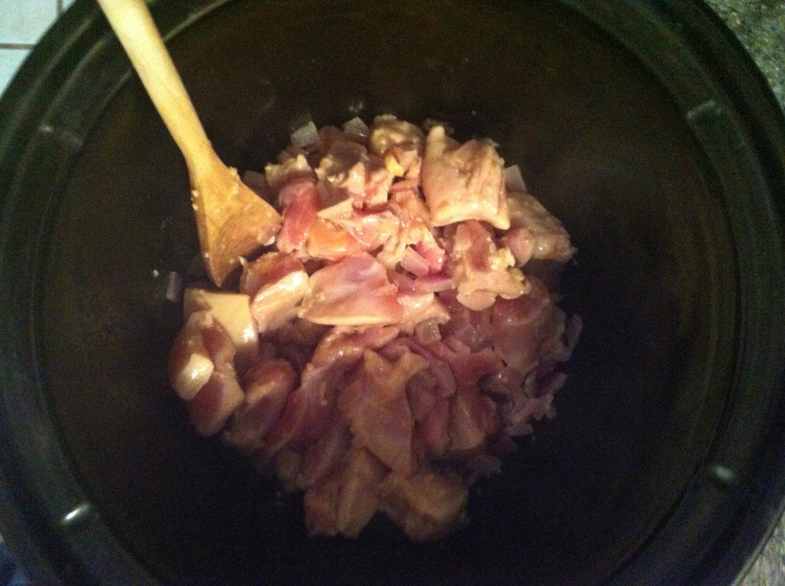 taylor made crockpot Indian butter chicken