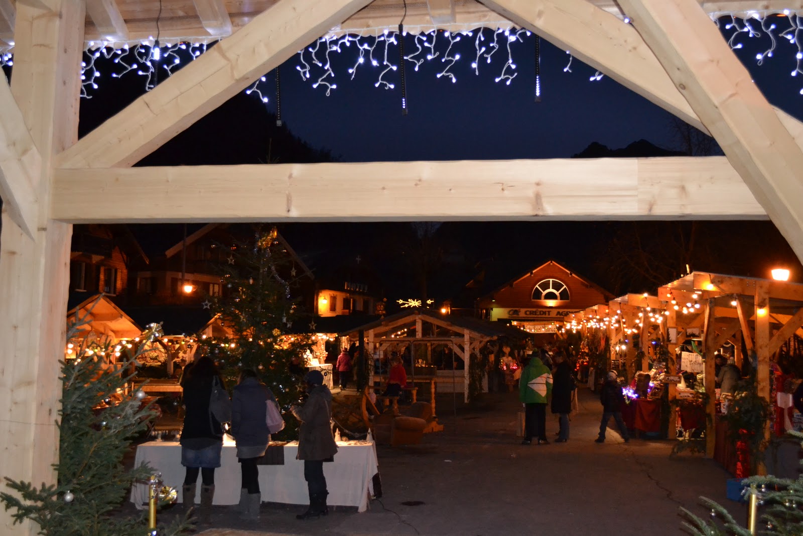 association abondance demain Au marché de Noël