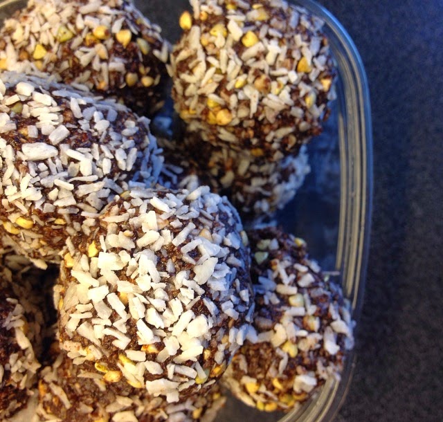 Sjokoladeboller Med Peanøttsmør