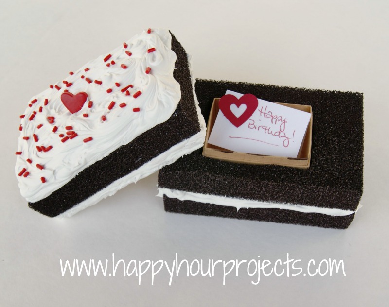 Secret Birthday Cake Box Happy Hour Projects